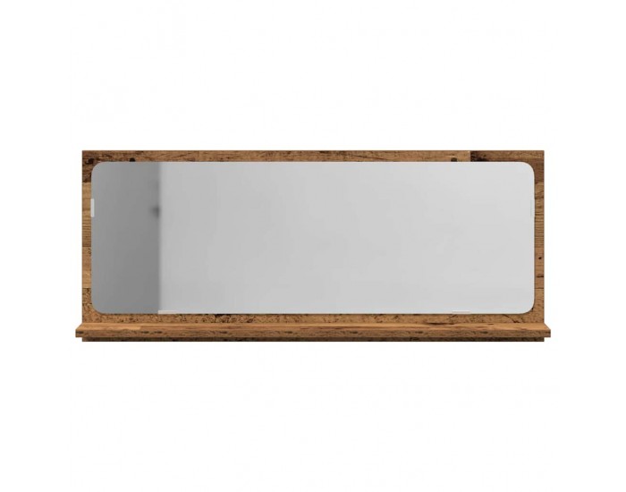 Sonata H Огледална рафт Старо дърво 90 x 10.5 x 37 cm Инженерно дърво