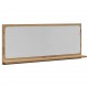Sonata H Огледална рафт с рафт Занятчийски дъб 90 x 10.5 x 37 cm