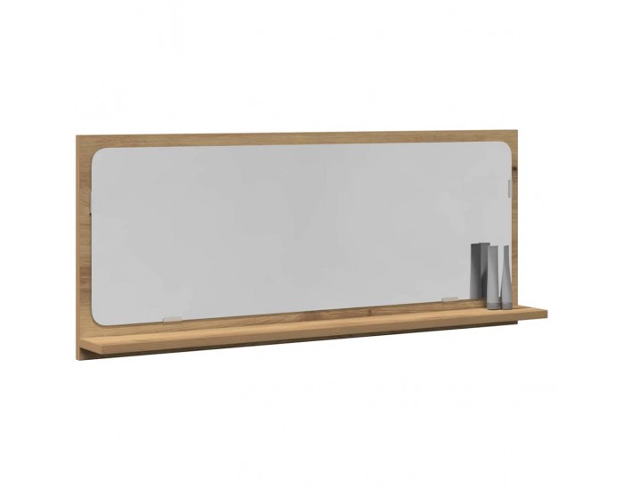 Sonata H Огледална рафт с рафт Занятчийски дъб 90 x 10.5 x 37 cm