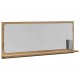 Sonata H Огледална рафт с рафт Занятчийски дъб 90 x 10.5 x 37 cm