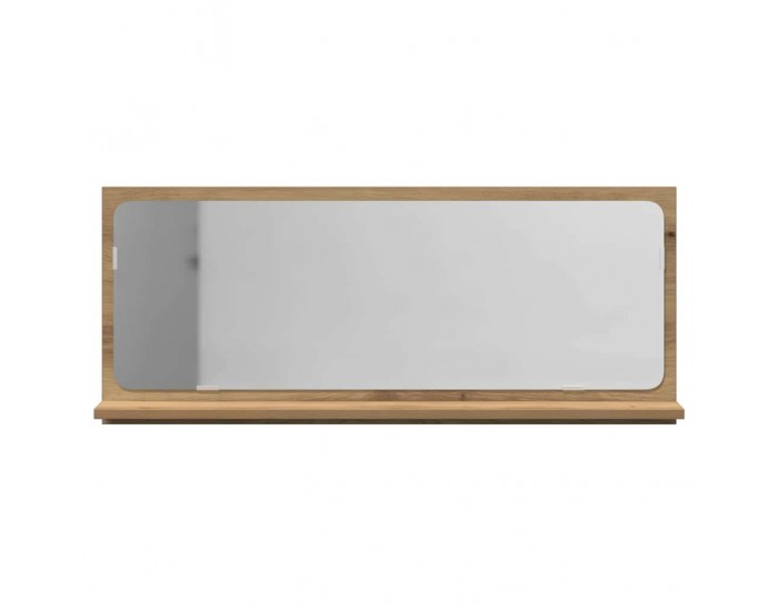 Sonata H Огледална рафт с рафт Занятчийски дъб 90 x 10.5 x 37 cm