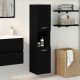 Sonata H Шкаф за баня с рафт Черния дъб 30 x 30 x 130 см Инженерно дърво