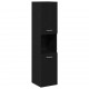 Sonata H Шкаф за баня с рафт Черния дъб 30 x 30 x 130 см Инженерно дърво