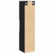 Sonata H Шкаф за баня с рафт Черния дъб 30 x 30 x 130 см Инженерно дърво