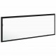 Sonata H LED огледало за баня с огледало Черен дъб 100 x 8.5 x 37 см
