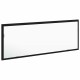 Sonata Oglindă de baie cu LED Stejar Negru 100 x 8,5 x 37 cm Sticlă