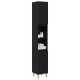 Sonata Dulap de Baie Stejar Negru 30 x 30 x 190 cm Lemn prelucrat