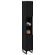 Sonata Dulap de Baie Stejar Negru 30 x 30 x 190 cm Lemn prelucrat