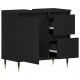 Sonata H Шкаф за баня с рафт Черен дъб 65 x 33 x 60 см Инженерно дърво