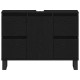 Sonata Dulap de Baie Stejar Negru 80 x 33 x 60 cm Lemn prelucrat