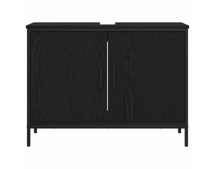 Sonata Dulap pentru Chiuveta de Baie Stejar Negru 80 x 30 x 60 cm