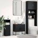 Sonata Dulap pentru Chiuveta de Baie Stejar Negru 60 x 30 x 60 cm