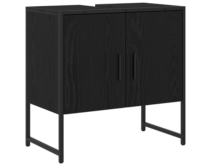 Sonata Dulap pentru Chiuveta de Baie Stejar Negru 60 x 30 x 60 cm