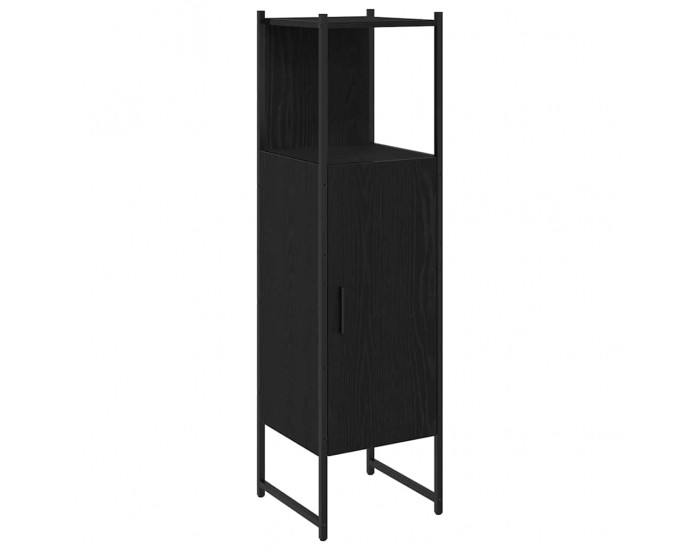 Sonata H Шкаф за баня Черен дъб 33 x 33 x 120.5 см Инженерно дърво