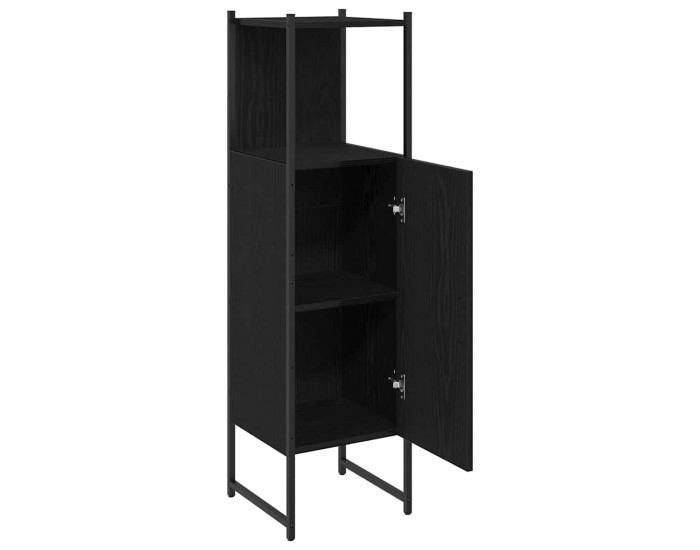 Sonata Set de mobilier pentru baie Stejar Negru 33 x 33 x 120,5 cm