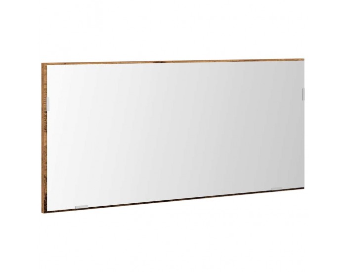 Sonata H Огледало за баня Старо дърво 80 x 8.5 x 37 см Инженерно дърво