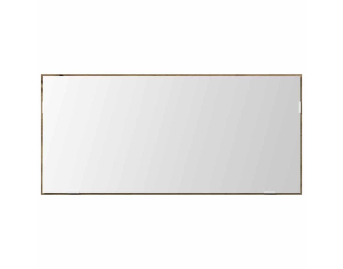 Sonata Oglindă stejar artizanal 80 x 37 cm Sticlă și Lemn Ingineresc