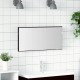 Sonata H Огледало за баня Черен дъб 80 x 8.5 x 37 см Инженерно дърво