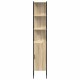 Sonata Dulap de Baie Sonoma 33 x 33 x 185,5 cm Lemn prelucrat