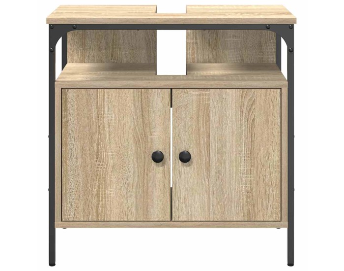 Sonata Dulap de Baie Bej 60 x 30 x 60 cm Lemn prelucrat