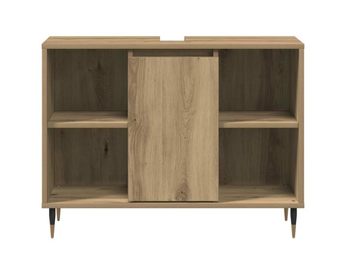 Sonata Dulap de Baie Stejar Artizanal 80 x 33 x 60 cm Lemn prelucrat