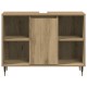 Sonata Dulap de Baie Stejar Artizanal 80 x 33 x 60 cm Lemn prelucrat