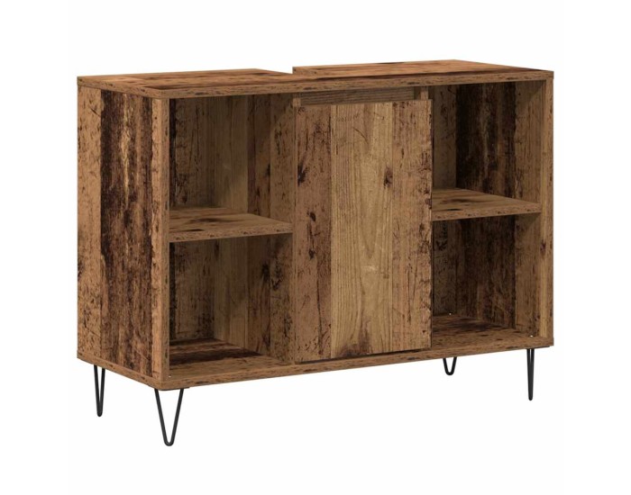 Sonata Dulap de Baie Lemn Vechi 80 x 33 x 60 cm Lemn prelucrat