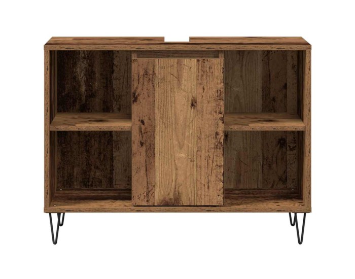 Sonata Dulap de Baie Lemn Vechi 80 x 33 x 60 cm Lemn prelucrat
