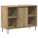 Sonata H Шкаф за баня с рафт дъб артизан 80 x 33 x 60 см Инженерно дърво