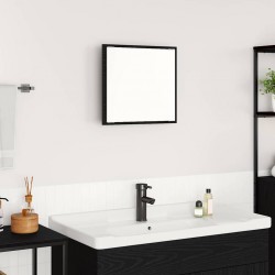 Sonata H LED огледало за баня Черен дъб 40 x 8.5 x 37 см Инженерно дърво - Baie