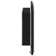 Sonata Oglindă de baie cu LED Stejar Negru 40 x 37 x 8.5 cm