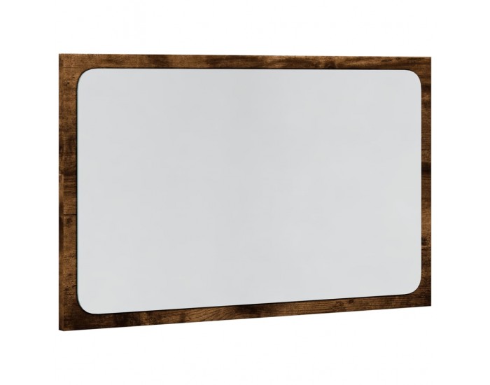 Sonata H LED огледало за баня, опушен дъб, 60x8,5x38 см, инженерно дърво