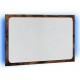 Sonata H LED огледало за баня, опушен дъб, 60x8,5x38 см, инженерно дърво