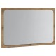 Sonata Oglindă de baie cu lumină LED, stejar artizanal, 60x8,5x38 cm