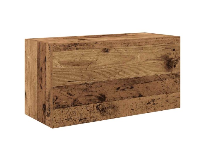 Sonata Dulap perete de baie, lemn vechi, 60x25x30 cm, lemn prelucrat