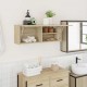 Sonata H Стенен шкаф за баня, дъб сонома, 80x25x30 см, инженерно дърво