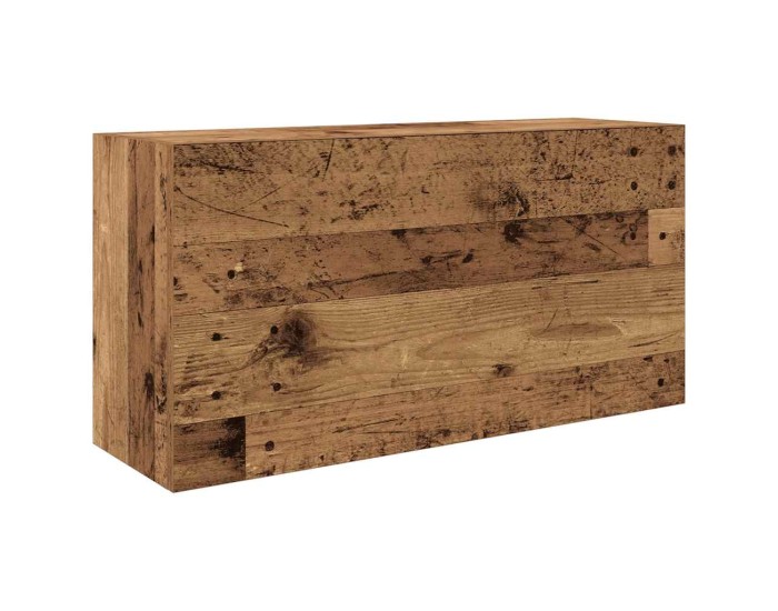 Sonata Dulap perete de baie, lemn vechi, 80x25x40 cm, lemn prelucrat