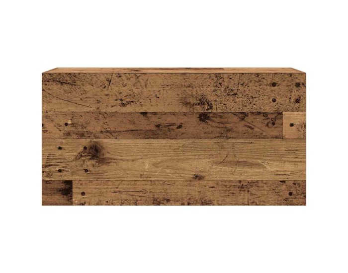 Sonata Dulap perete de baie, lemn vechi, 80x25x40 cm, lemn prelucrat