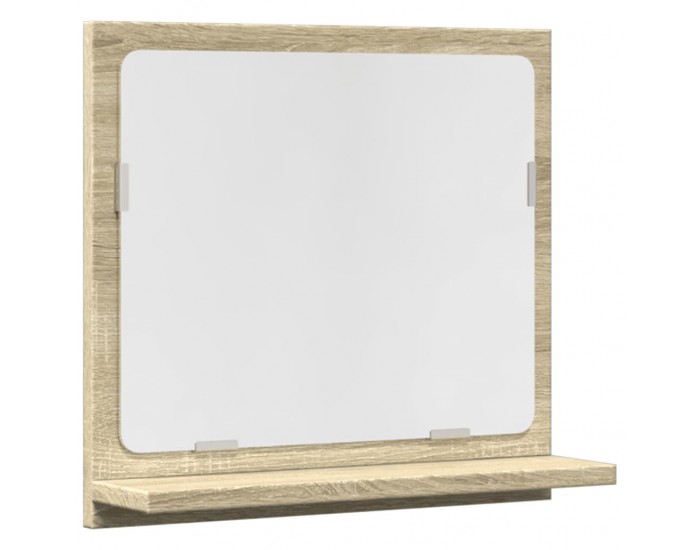 Sonata H Шкаф за баня огледало дъб сонома 40x11x37 см инженерно дърво