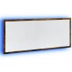 Sonata H LED огледало за баня опушен дъб 100x8,5x37 cm