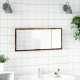 Sonata H LED огледало за баня опушен дъб 100x8,5x37 cm