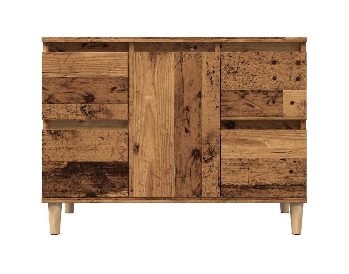 Sonata Dulap de chiuvetă, lemn vechi, 80x33x60 cm, lemn prelucrat