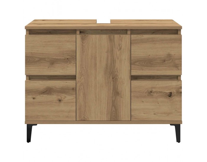 Sonata H Шкаф за мивка Artisan Oak 80x33x60 cm Инженерна дървесина