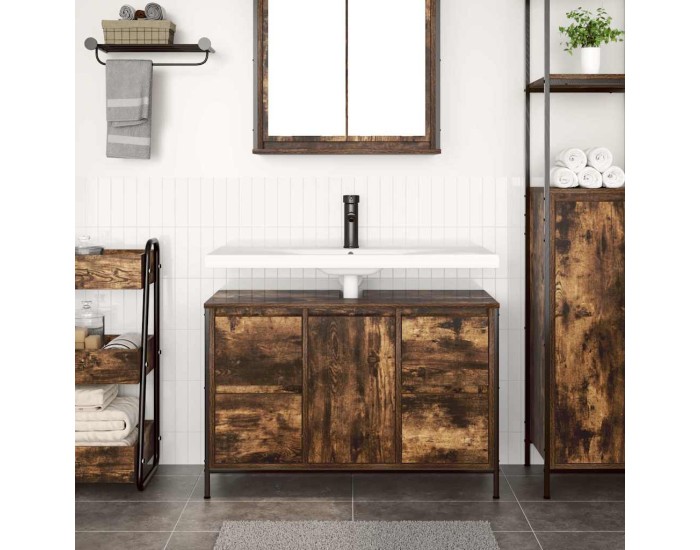 Sonata Dulap lavoar cu sertare stejar afumat 90x34,5x60 cm