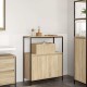 Sonata Dulap de baie cu rafturi Stejar Sonoma 76,5x35x95 cm