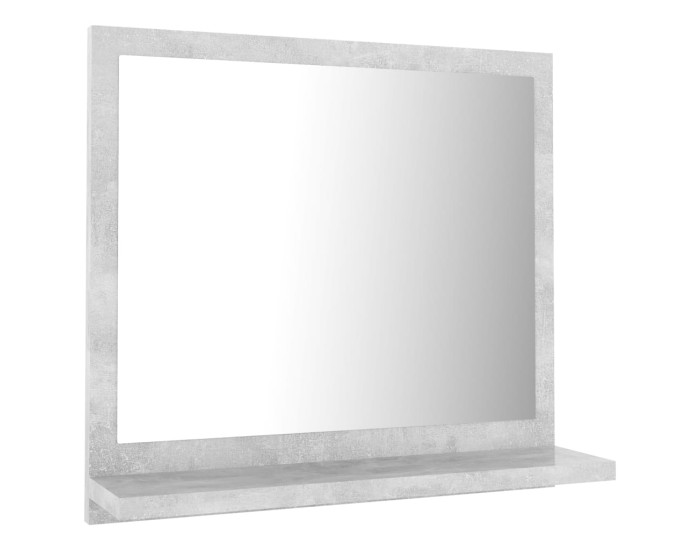 Sonata Oglindă de baie, gri beton, 40 x 10,5 x 37 cm, PAL