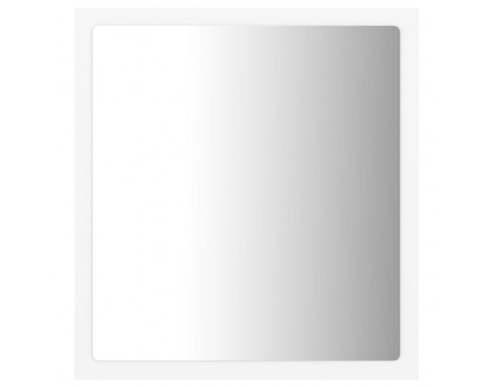 Sonata H LED огледало за баня, бяло, 40x8,5x37 см, акрил