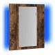 Sonata H LED шкаф за баня огледало опушен дъб 40x12x45см инженерно дърво