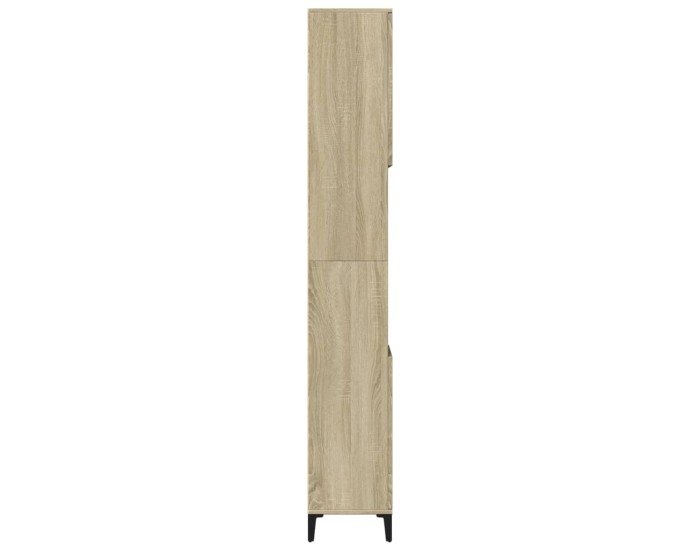 Sonata Dulap de baie, stejar sonoma, 30x30x190 cm, lemn prelucrat