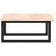 Sonata H Стенен рафт за мивка, стомана и масивно дърво дъб